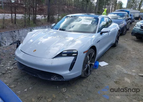 2022 Porsche Taycan z USA, uszkodzony, nr VIN WP0AA2Y13NSA10143